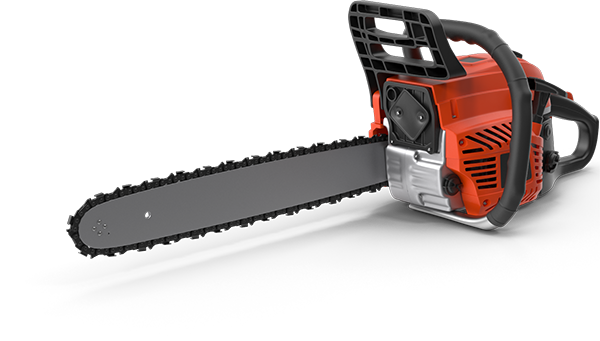 3D model of a chain saw